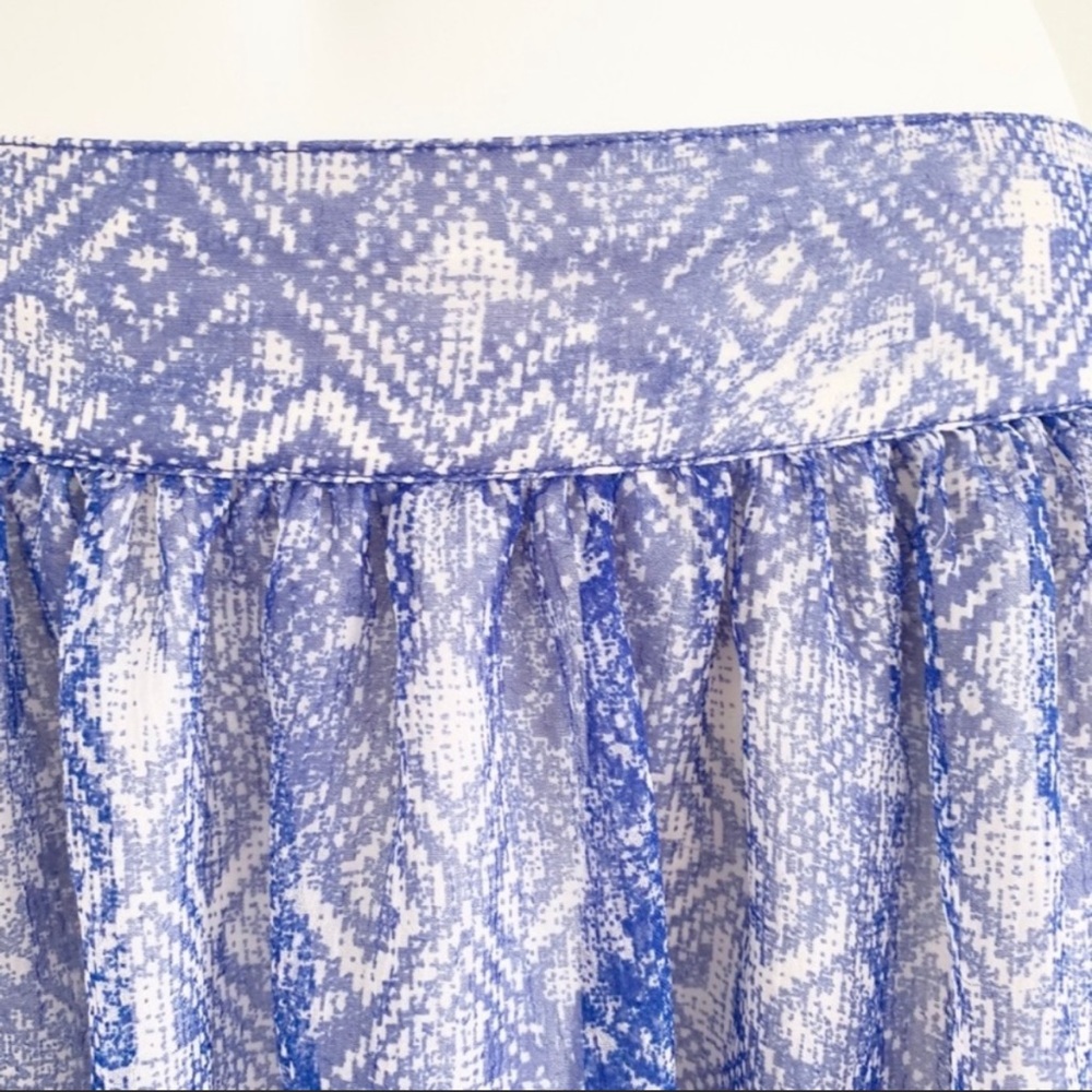 Ecotè High Low Chiffon Skirt | Size S - Picture 6 of 8